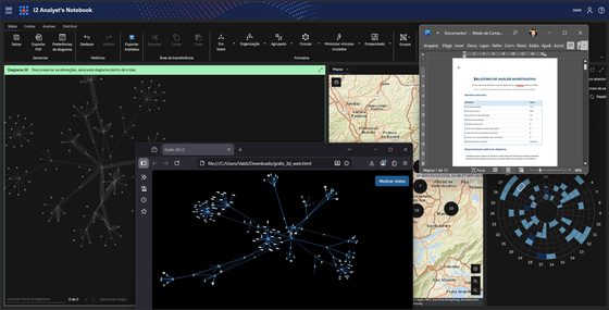 i2 Analysis Hub interface